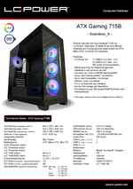 Datenblatt ATX-Gehäuse Gaming 715B Seamless_X