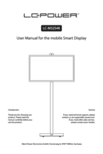 User manual - 31,5" 4K mobile smart monitor LC-M32S4K