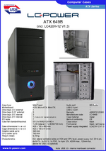 Datasheet ATX case 649B with PSU LC420H-12