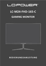 Anleitung Monitor LC-M24-FHD-165-C