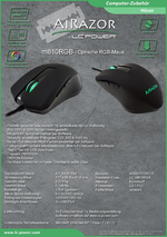 Datenblatt PC-Maus m810RGB