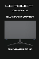 Anleitung Monitor LC-M27-QHD-180