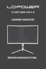 Anleitung Monitor LC-M27-QHD-165-C-K