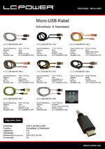 Datenblatt Micro-USB-Kabel LC-C-USB-MICRO-1M