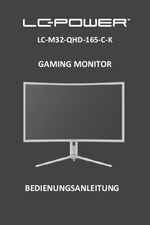 Anleitung Monitor LC-M32-QHD-165-C-K