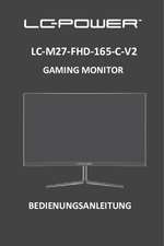 Anleitung Monitor LC-M27-FHD-165-C-V2