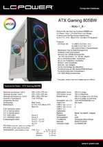 Datenblatt ATX-Gehäuse Gaming 805BW Holo-1_X