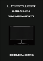 Anleitung Monitor LC-M27-FHD-165-C