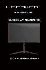 Anleitung Monitor LC-M25-FHD-144