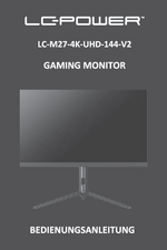 Anleitung Monitor LC-M27-4K-UHD-144-V2