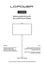 Anleitung - mobiles 31,5"-4K-UHD-Smart-Display LC-M32S4K