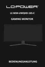 Anleitung Monitor LC-M34-UWQHD-165-C