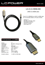Datasheet cable LC-C-C-HDMI-2M