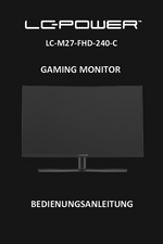 Anleitung Monitor LC-M27-FHD-240-C