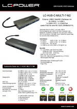 Datenblatt USB-Hub LC-HUB-C-MULTI-7-M2