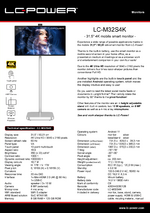 Datasheet - mobile smart monitor LC-M32S4K