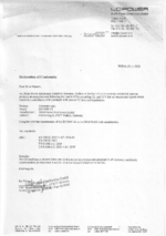 Declaration of Conformity Micro-ATX case 2004MB-V2