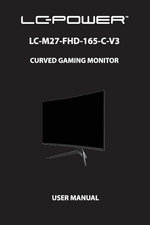 Anleitung Monitor LC-M27-FHD-165-C-V3