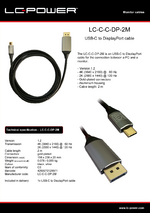 Datasheet cable LC-C-C-DP-2M