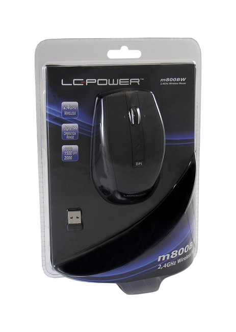 2,4GHz wireless mouse m800BW retail