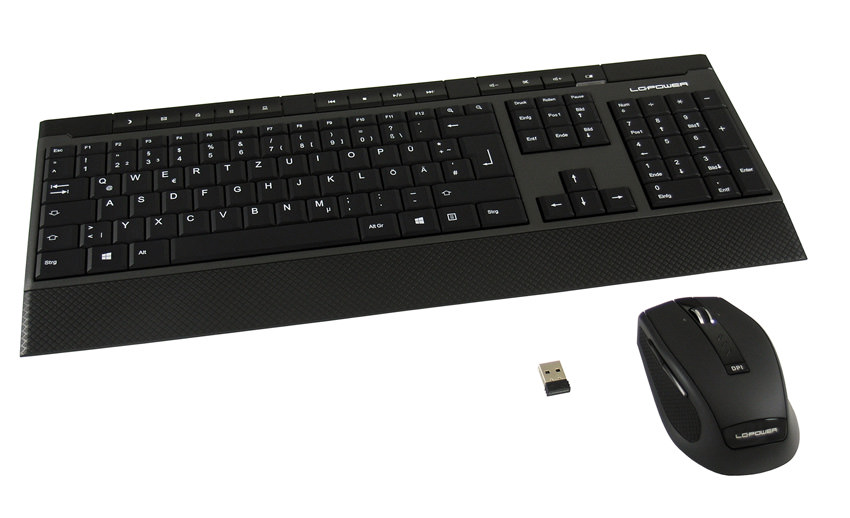 Wireless keyboard LC-KEY-M-1BW