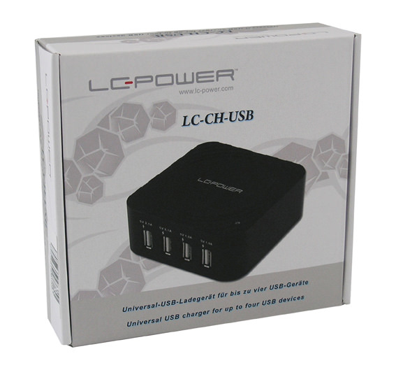 USB-Ladegerät LC-CH-USB Verkaufsverpackung