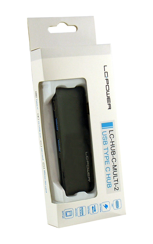 USB-Hub - LC-HUB-C-MULTI-2A - Verkaufsverpackung