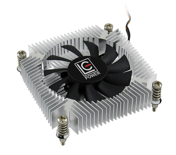 LC-POWER Ventirad cpu pour (AMD et INTEL) 32cfm 8cm LC-CC-85 LC POWER Pas  Cher 